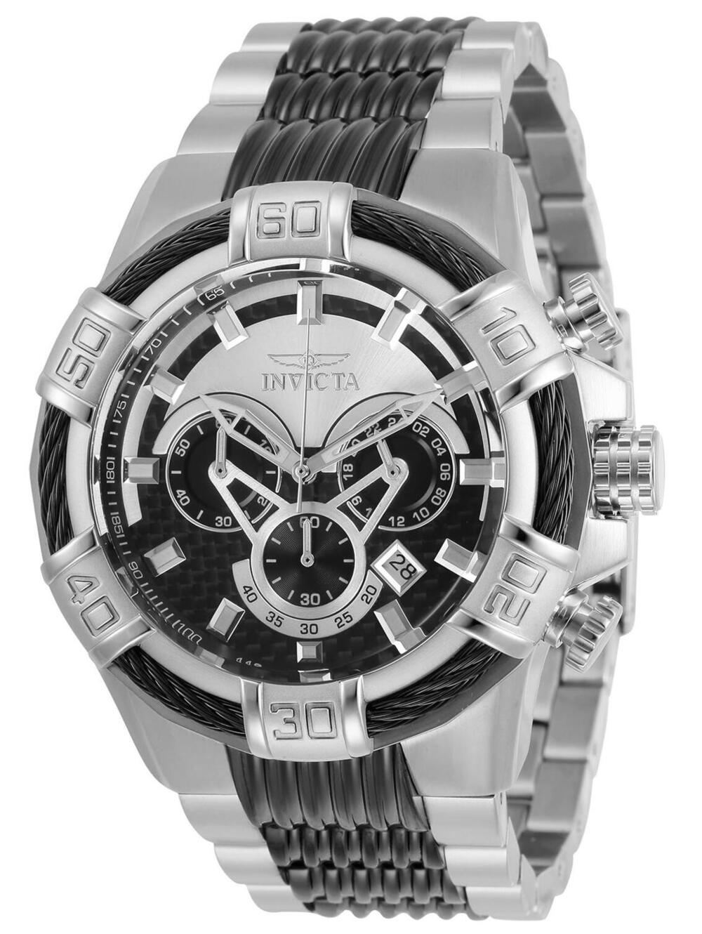 Invicta Bolt Men's Watch - 52mm, Steel, Black (29569)